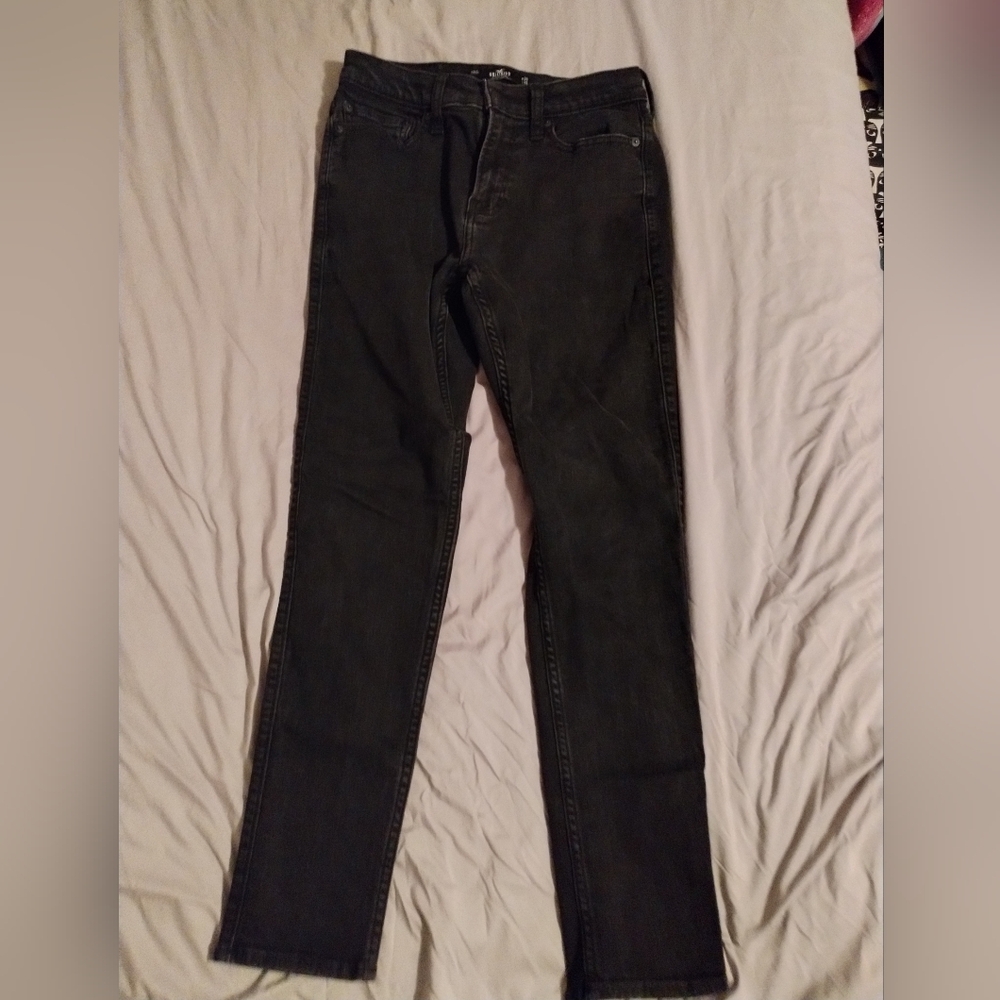 Hollister Athletic Skinny Black Jeans